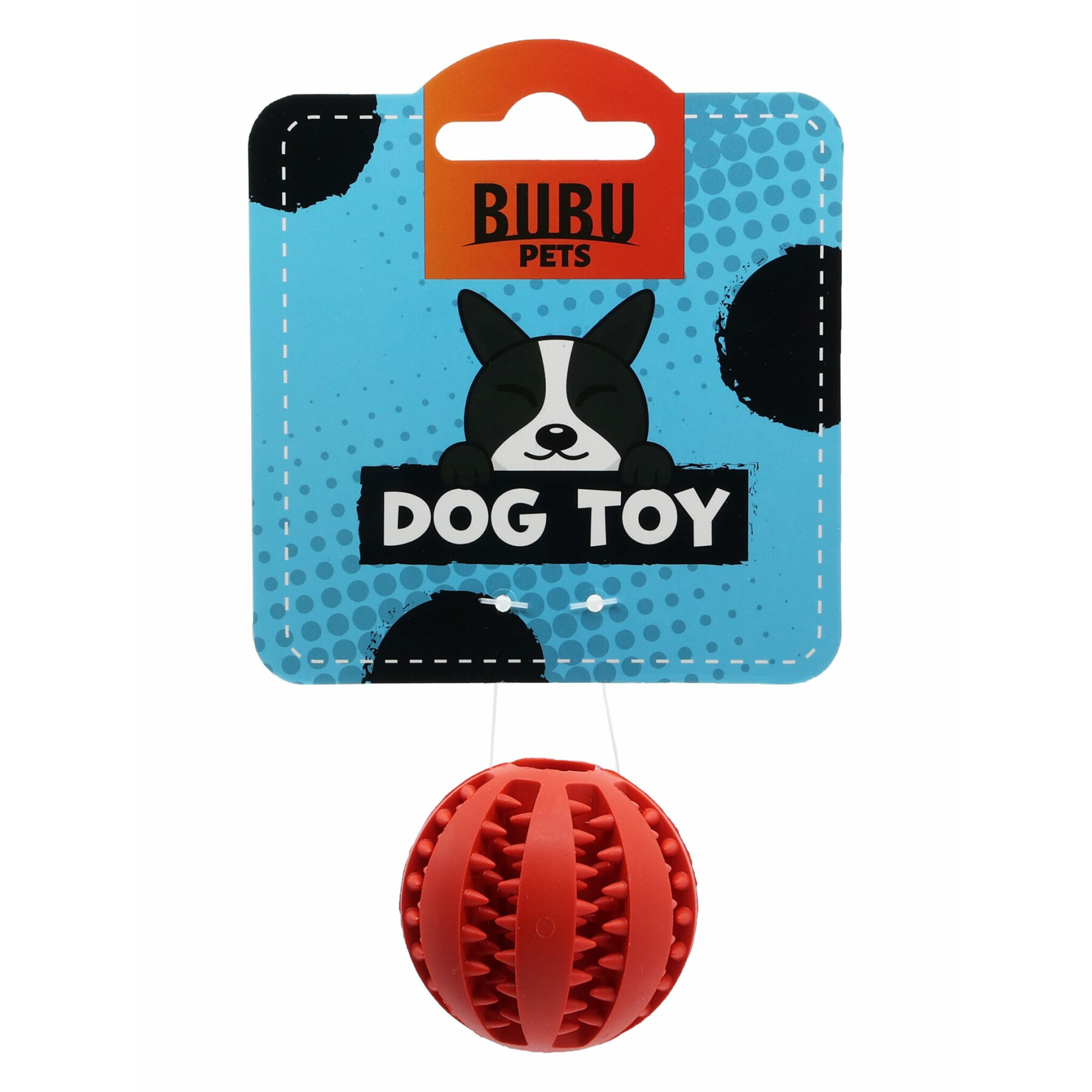 Brinquedo de borracha para cães BUBU Pets Mintfresh Baseball