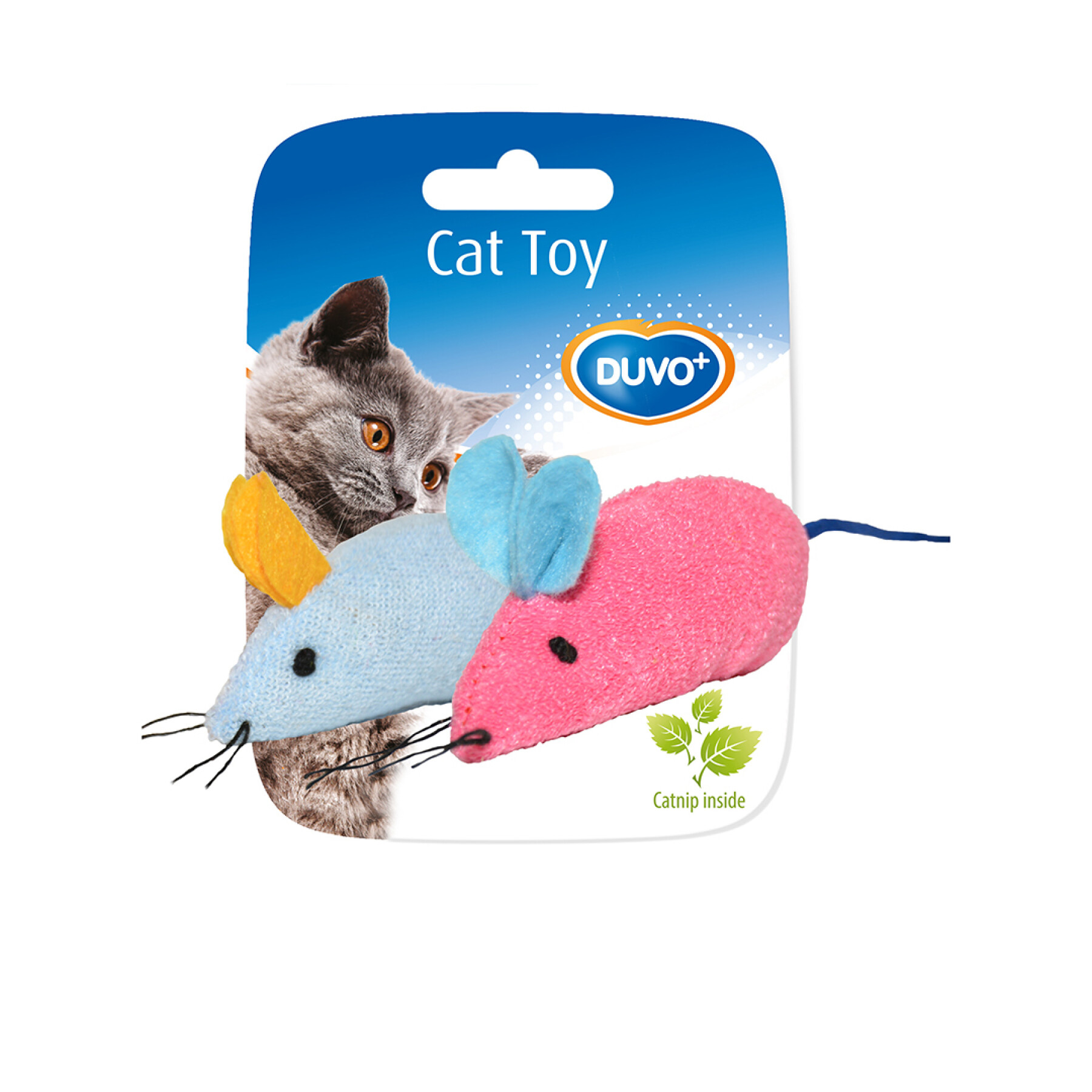 Brinquedo de peluche para gatos e ratos Duvoplus