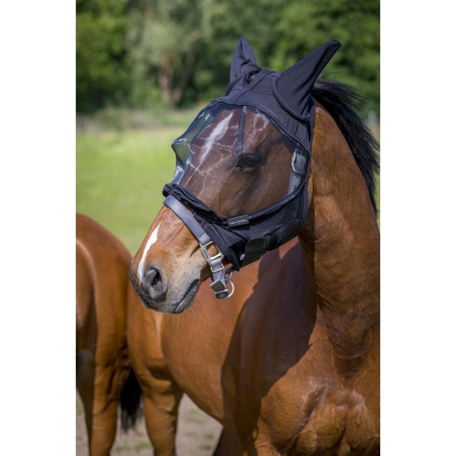 Máscara anti-voo para cavalos Equithème Doux