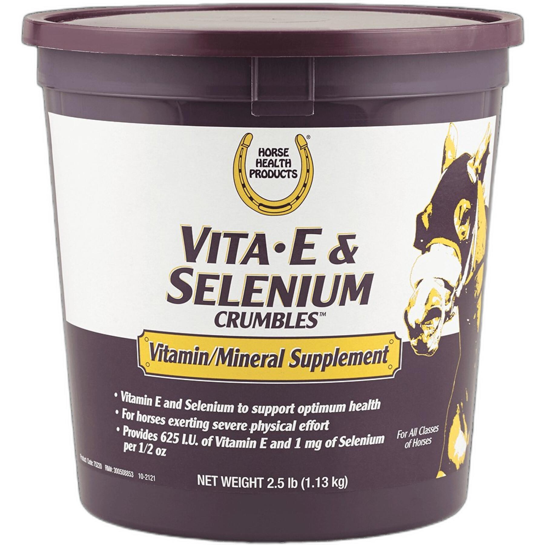 Vitaminas e minerais para cavalos Farnam Vit E & Selenium H.H