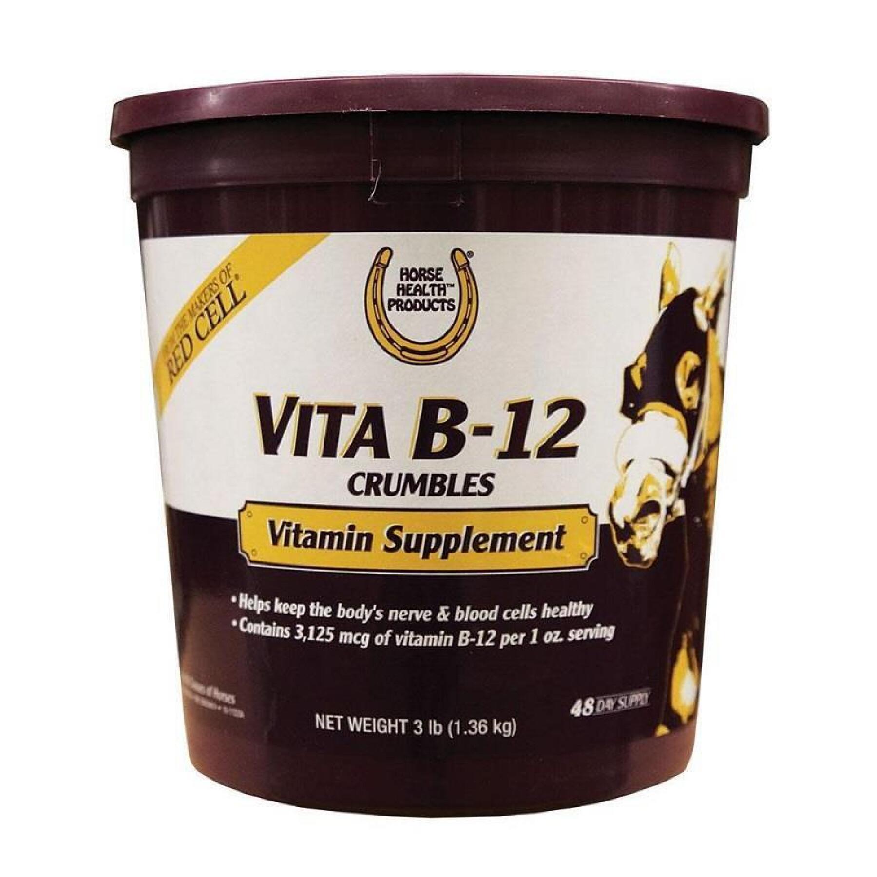 Vitaminas e minerais para cavalos Farnam Vitamin B12 Crumble