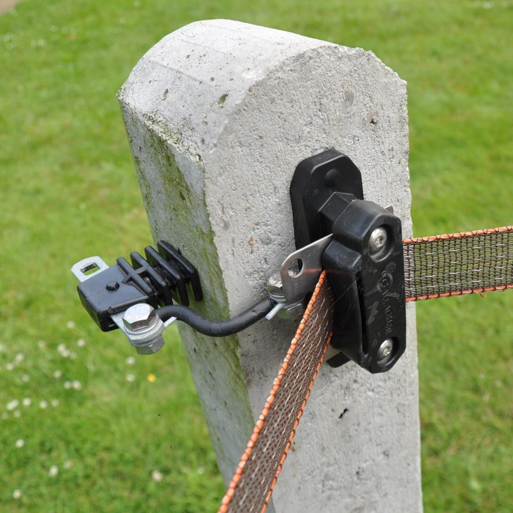 Isoladores para cercas eléctricas de ancoragem de 2 vias Gallagher (x4)