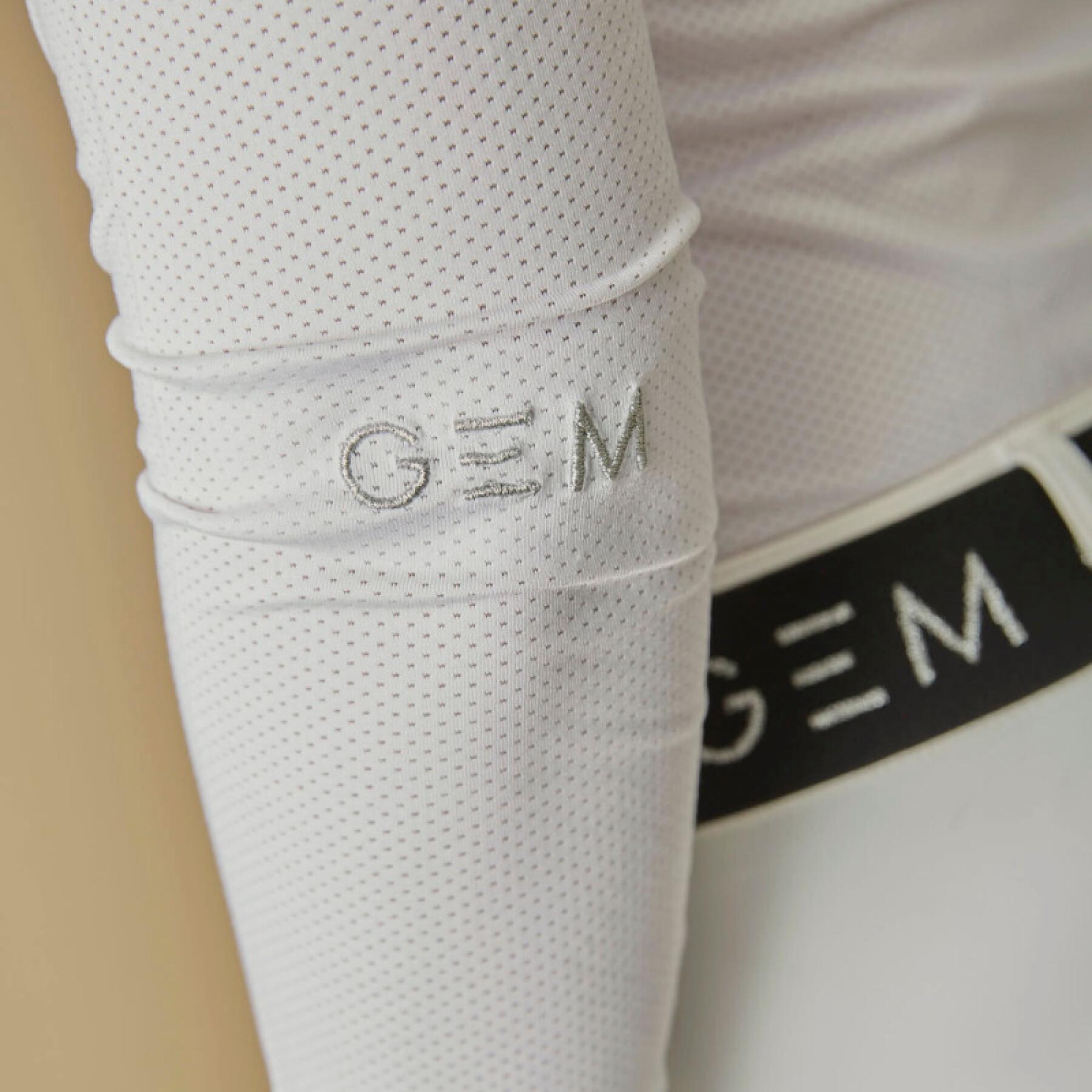Camisa pólo de manga comprida para montar GEM Twist