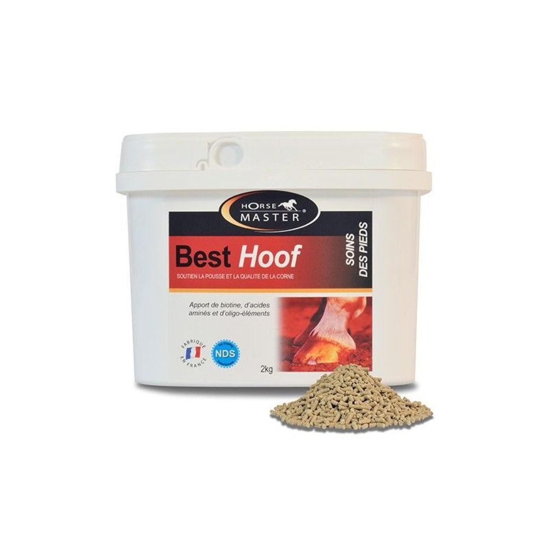 Biotina para pellets de cavalos Horse Master Best Hoof 1 kg