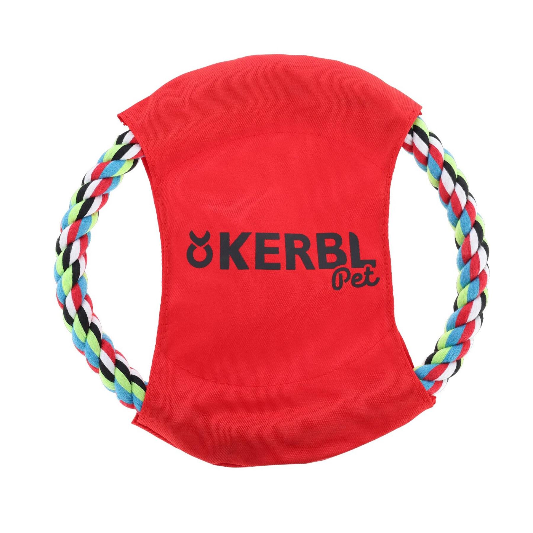 Conjunto de 3 frisbees de algodão/nylon Kerbl