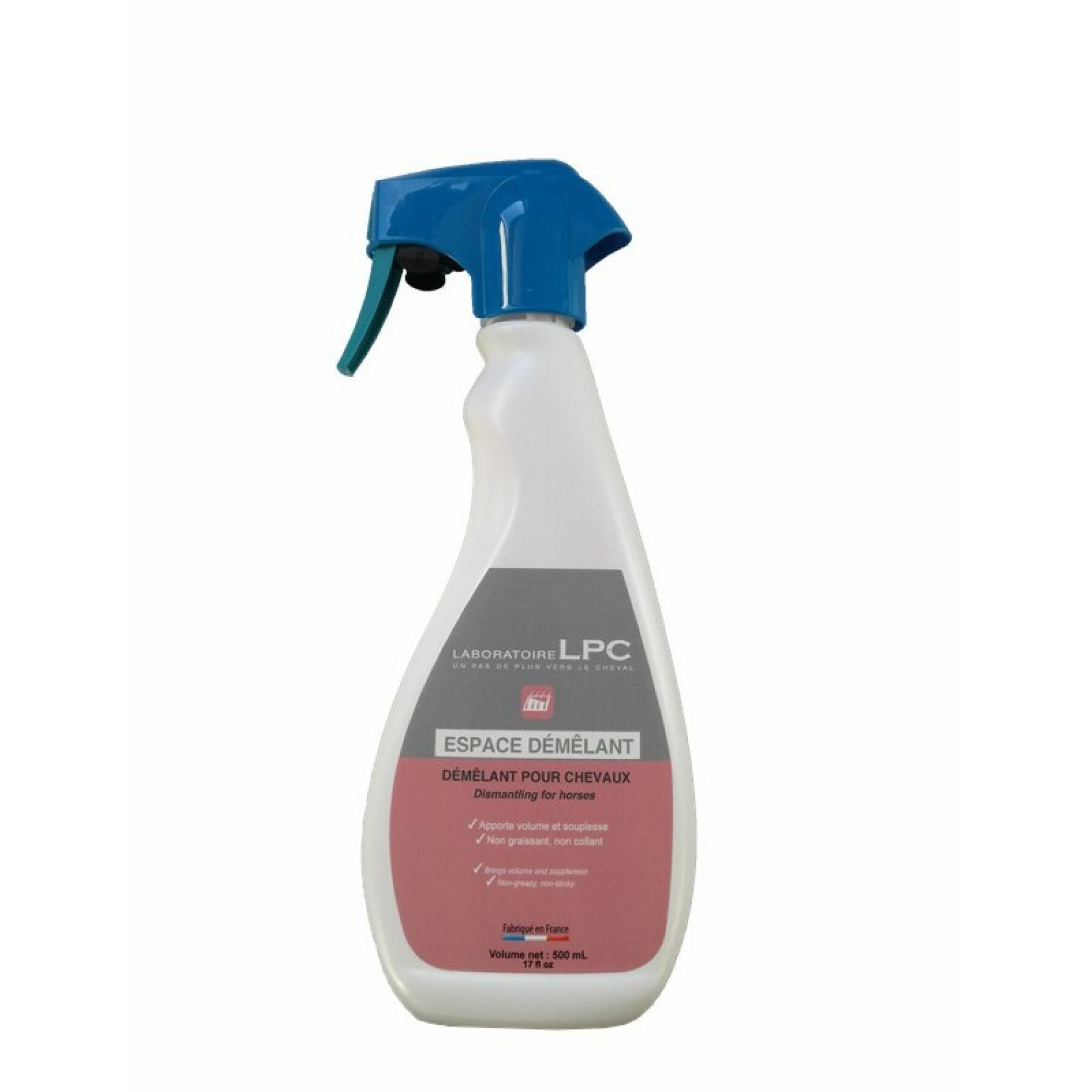 Spray de detangler para cavalos Lpc Espace 500 ml