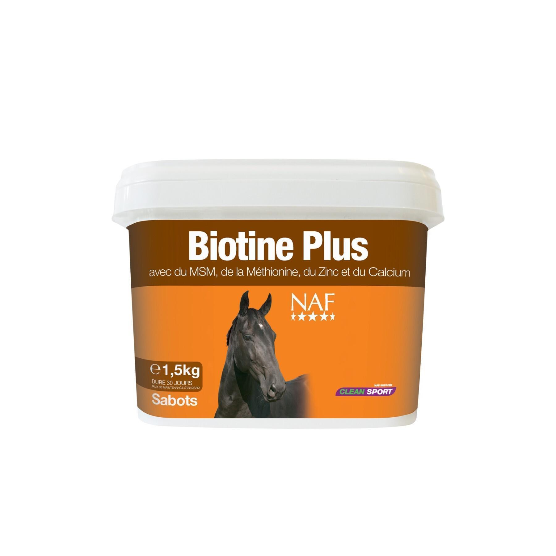 Suplemento de apoio conjunto para cavalos NAF Biotine