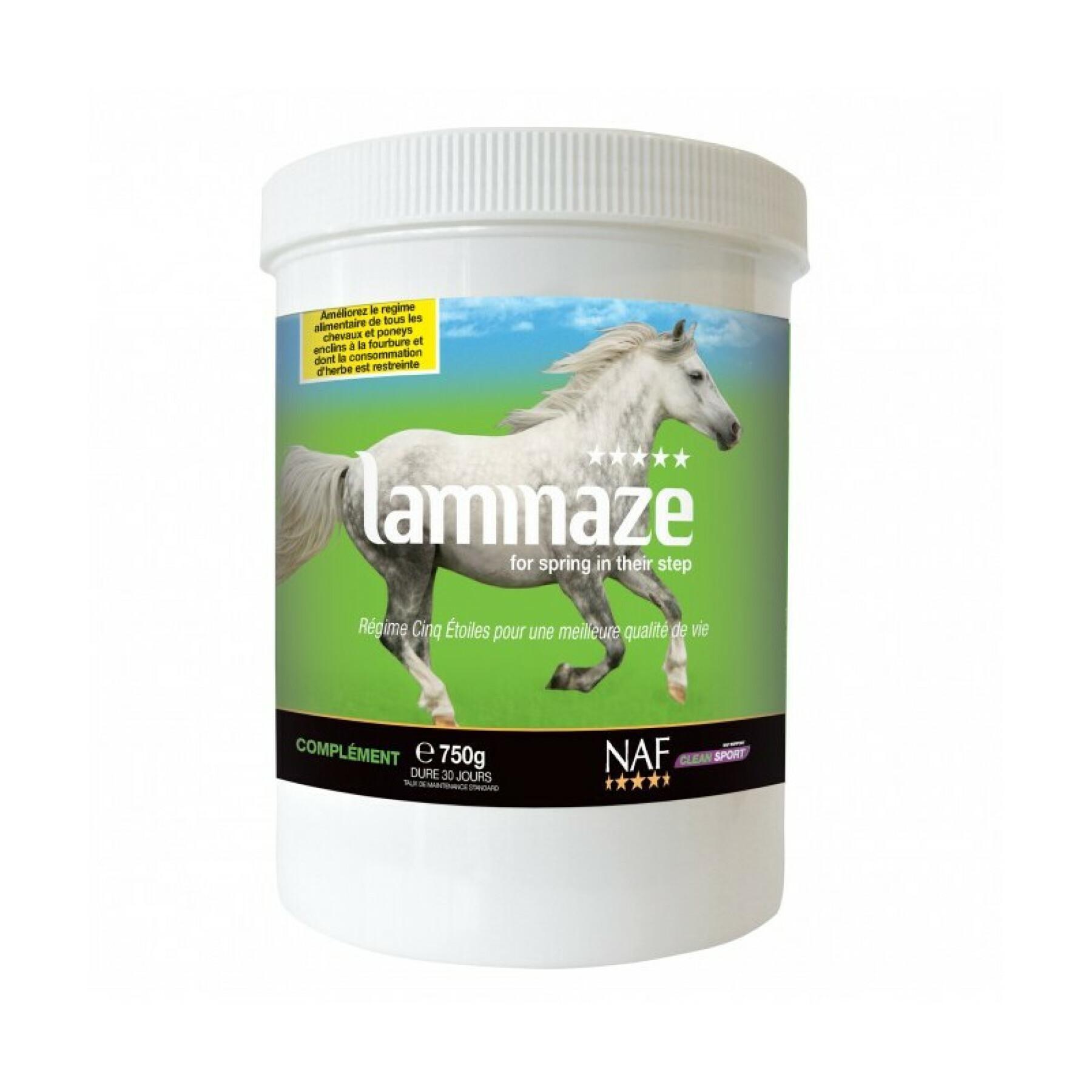 Suplemento digestivo para cavalos NAF Laminaze