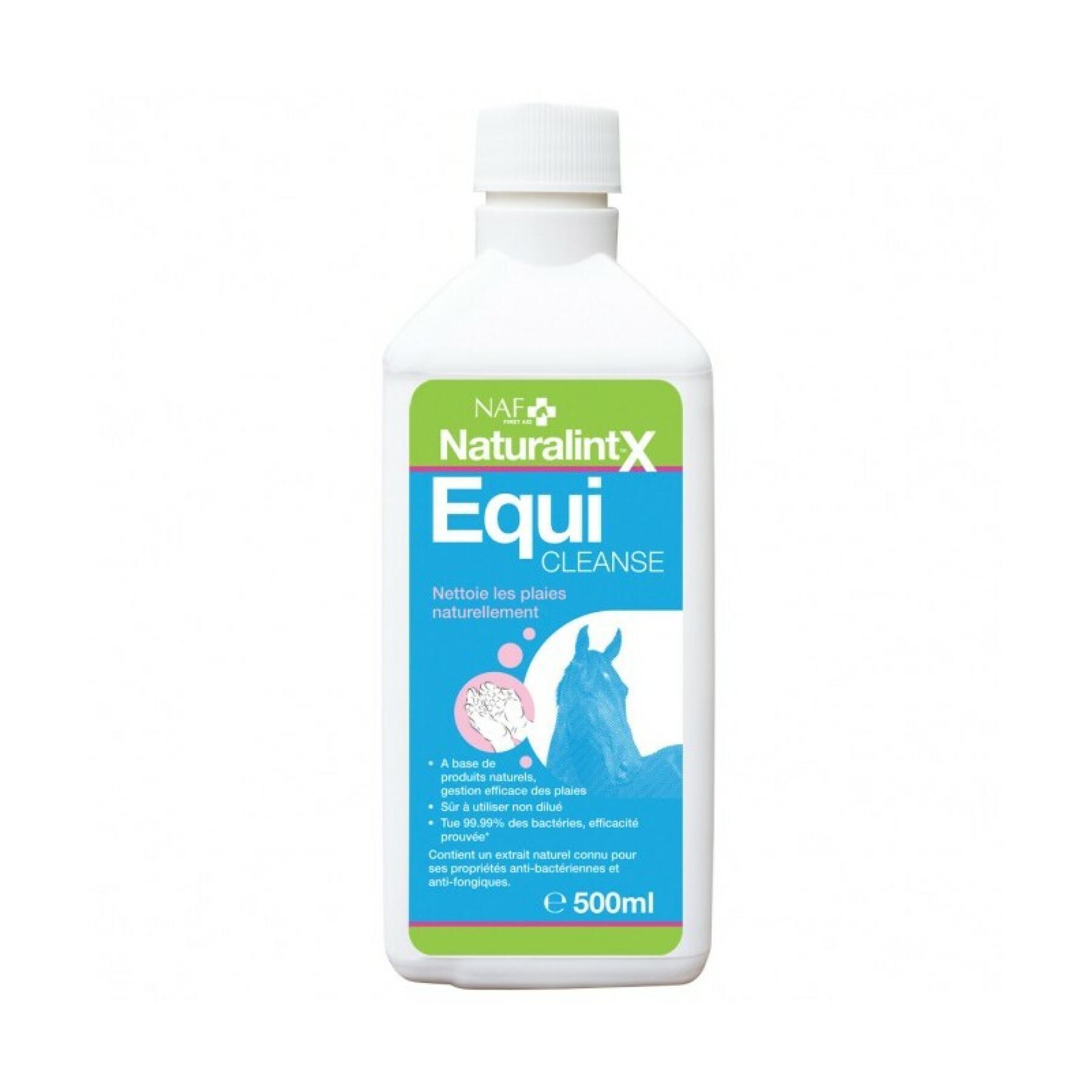 Tratamento de feridas em cavalos NAF Naturalintx EquiCleanse