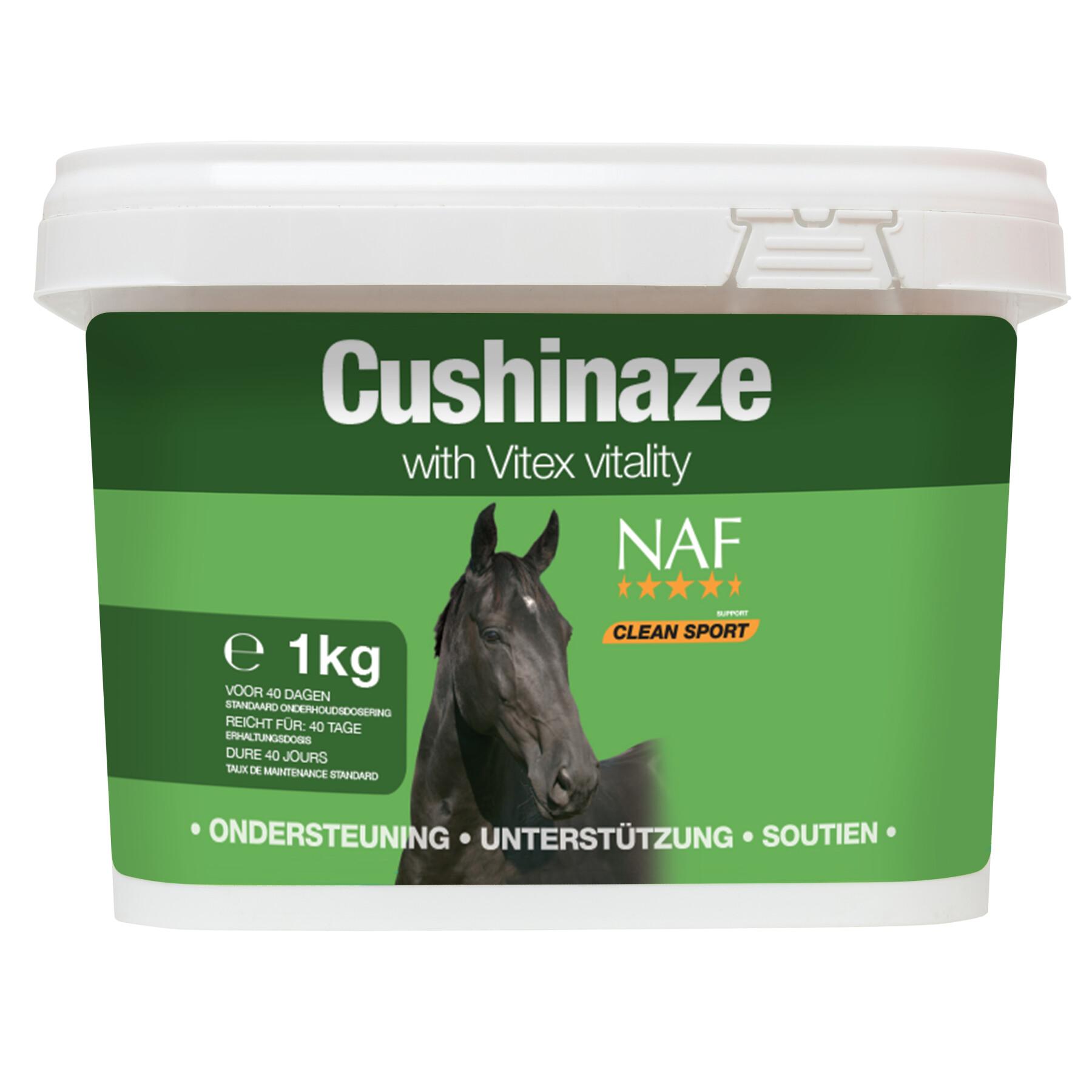 Vitaminas e minerais para cavalos NAF Cushinaze