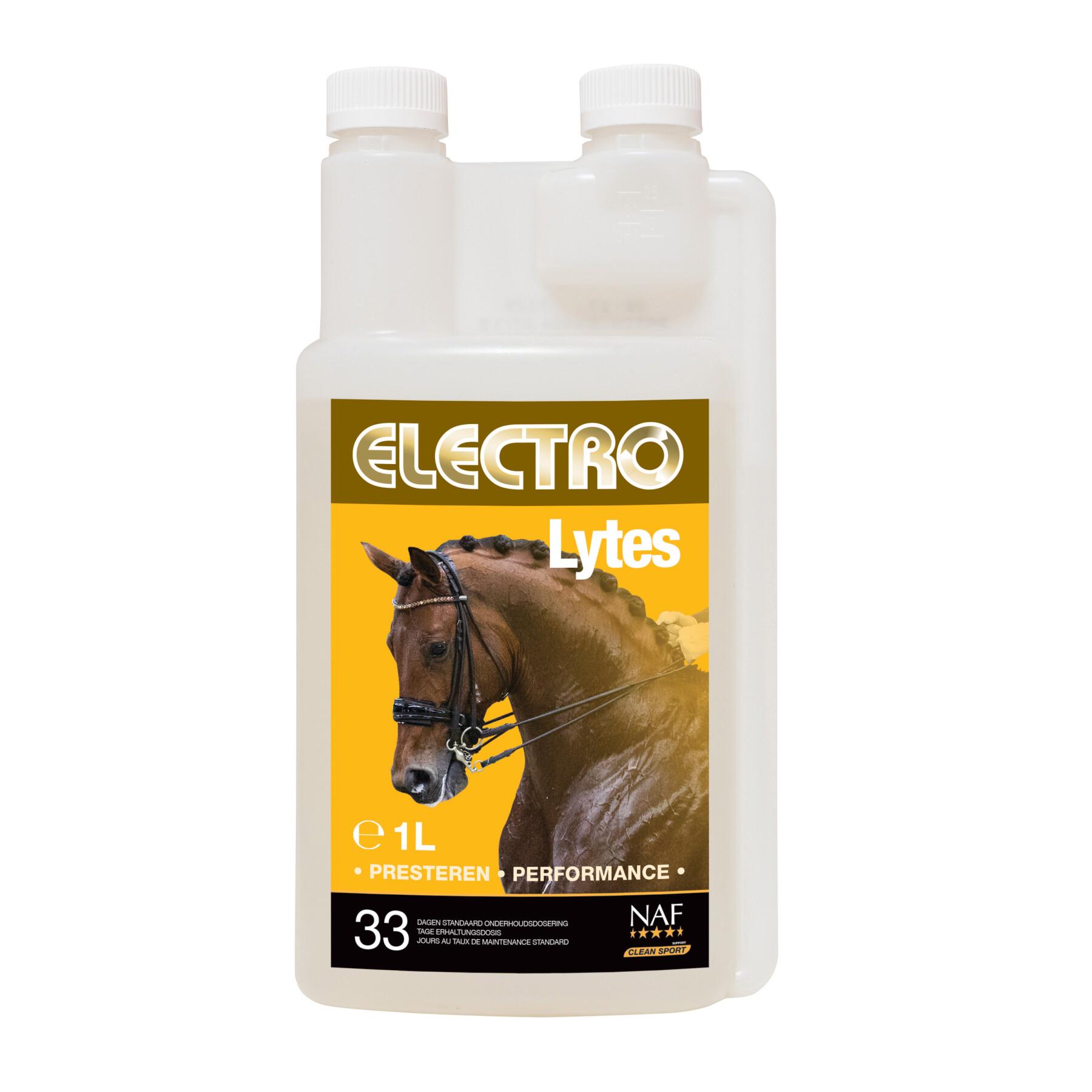 Suplemento alimentar de recuperação para cavalos NAF Electro Lytes Liquid