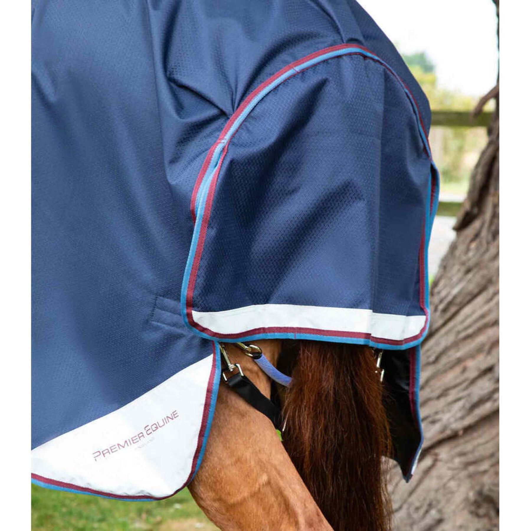 Protetor de pescoço para cavalos para cavalo ao ar livre com cobertura de pescoço Premier Equine Akoni Stratus 0g