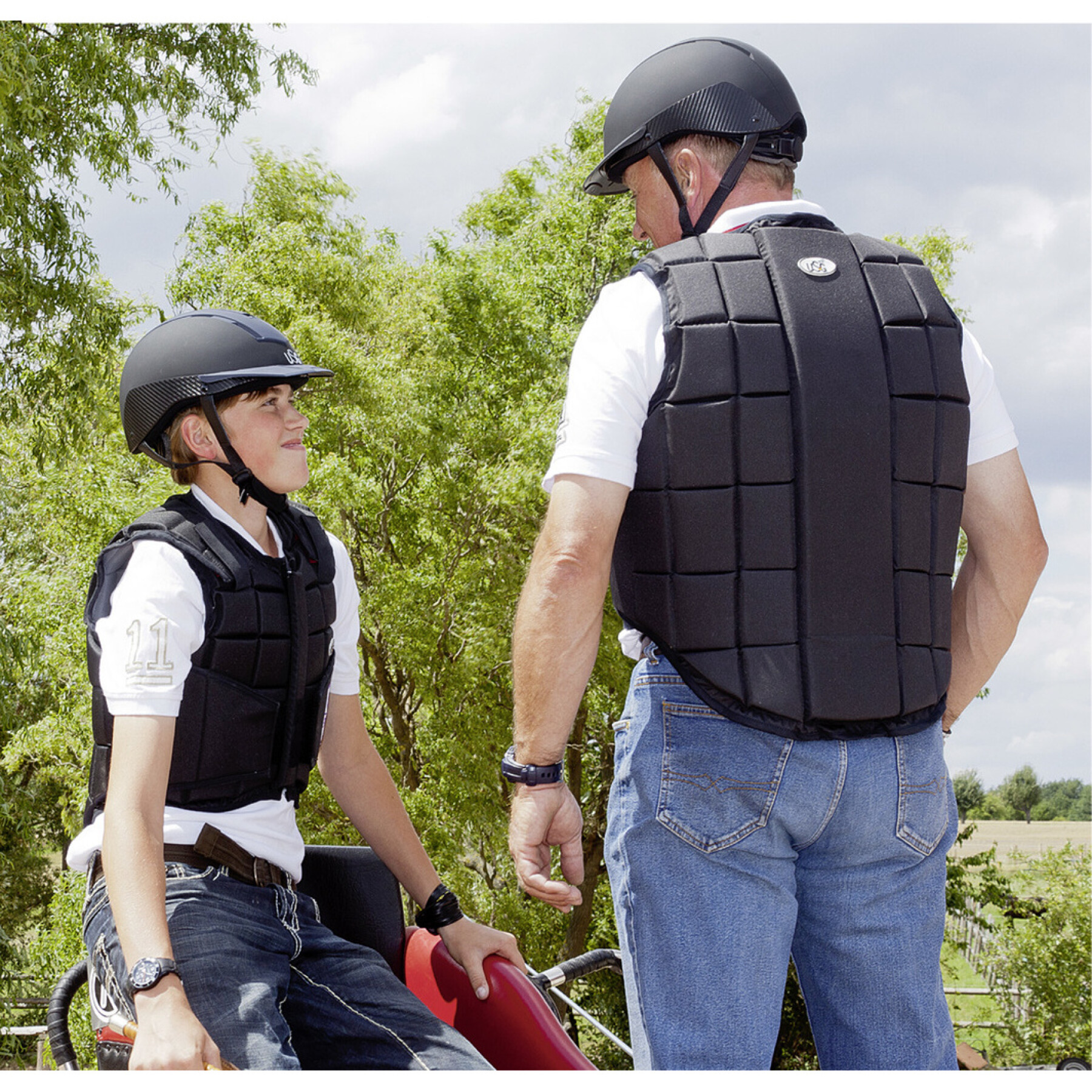Colete de protecção para equitação USG Flexi