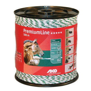 Cordão para cerca eléctrica Ako Premium Line