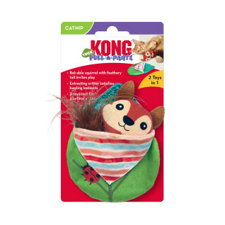 Brinquedo de peluche para gatos Kong Pull-A-Partz Purrito