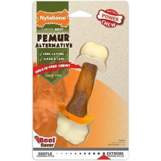 Brinquedo de cão Nylabone Extreme Chew - Femur Beef Flavour L
