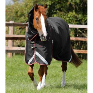 Manta para cavalo ao ar livre com cobertura de pescoço Premier Equine Titan 100 g