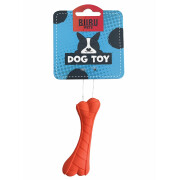 Brinquedo para cães com osso pequeno e curvo em sarja de borracha BUBU Pets