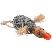 Brinquedo de pato de cortiça para gatos com corpo crepitante Duvoplus