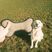 Brinquedo de peluche com osso para cães Duvoplus Canvas