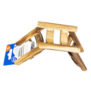 Brinquedo em forma de escada de madeira para roedores Duvoplus
