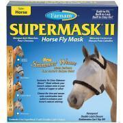 Máscara de mosca para cavalos com orelhas Farnam Supermask II Horse Horse