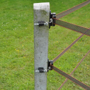 Isoladores para cercas eléctricas de ancoragem de 2 vias Gallagher (x4)