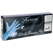 Luvas de nitrilo descartáveis Keron Premium Plus (x50)
