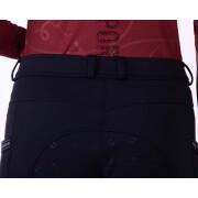 Calças de montar em calças de montar com punho completo para mulheres QHP Marlous