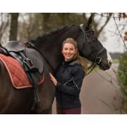 Mackintosh de equitação feminina QHP Gaby