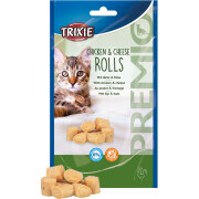 Guloseimas para gatos Trixie Premio Chicken & Cheese Roll (x6)