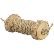 Brinquedo de rolo para roedores com algas - madeira Trixie (x4)